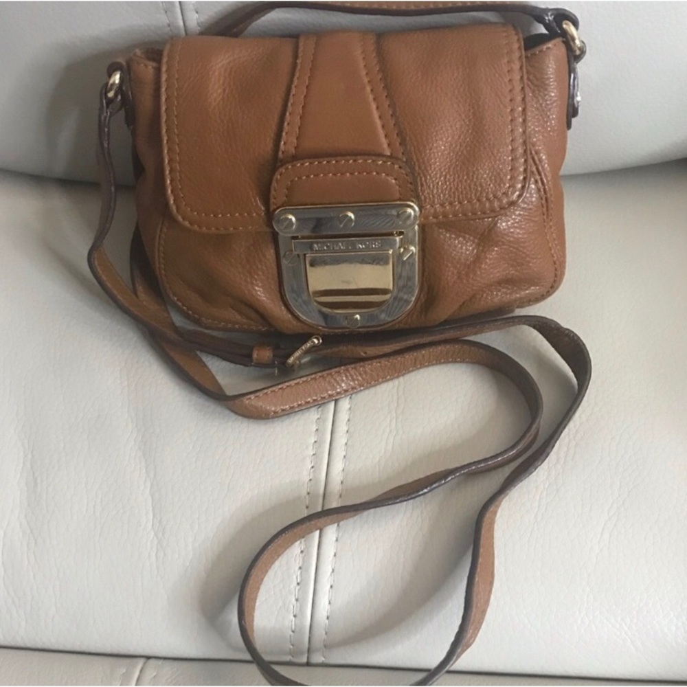 Michael Kors Brown Charlton Crossbody Bag